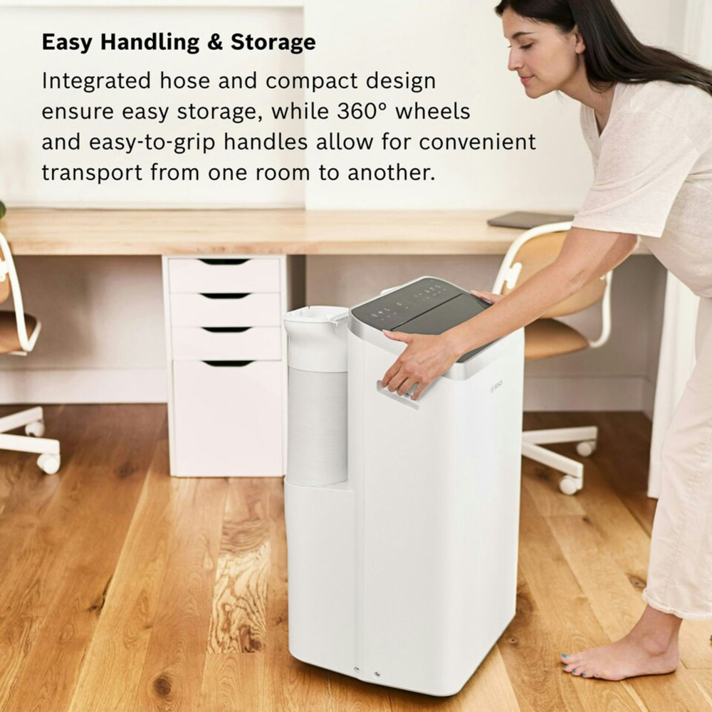Bosch Cool 4000 3-in-1 White 2.6 kW Portable Air Conditioner with Remote Control Image 5