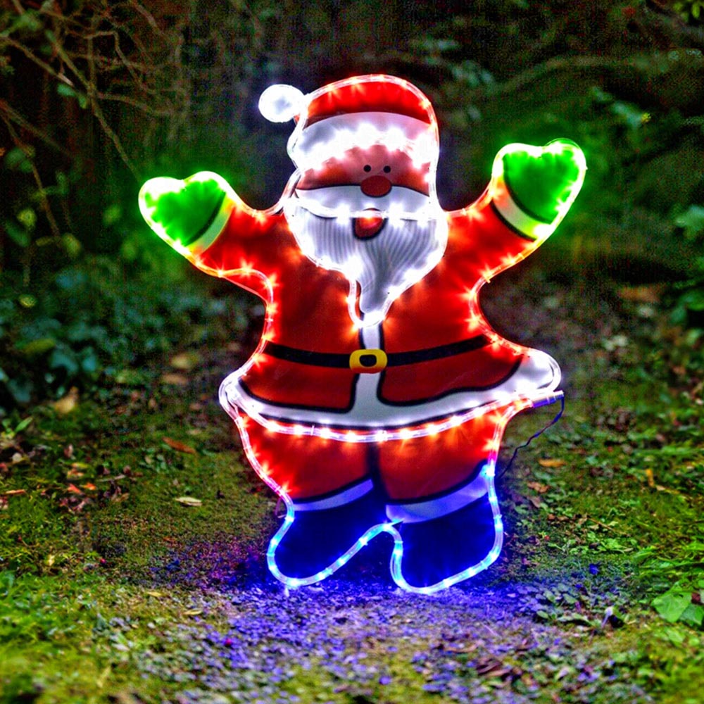 Marco Paul Multicolour LED Santa Claus Rope Light Image 1
