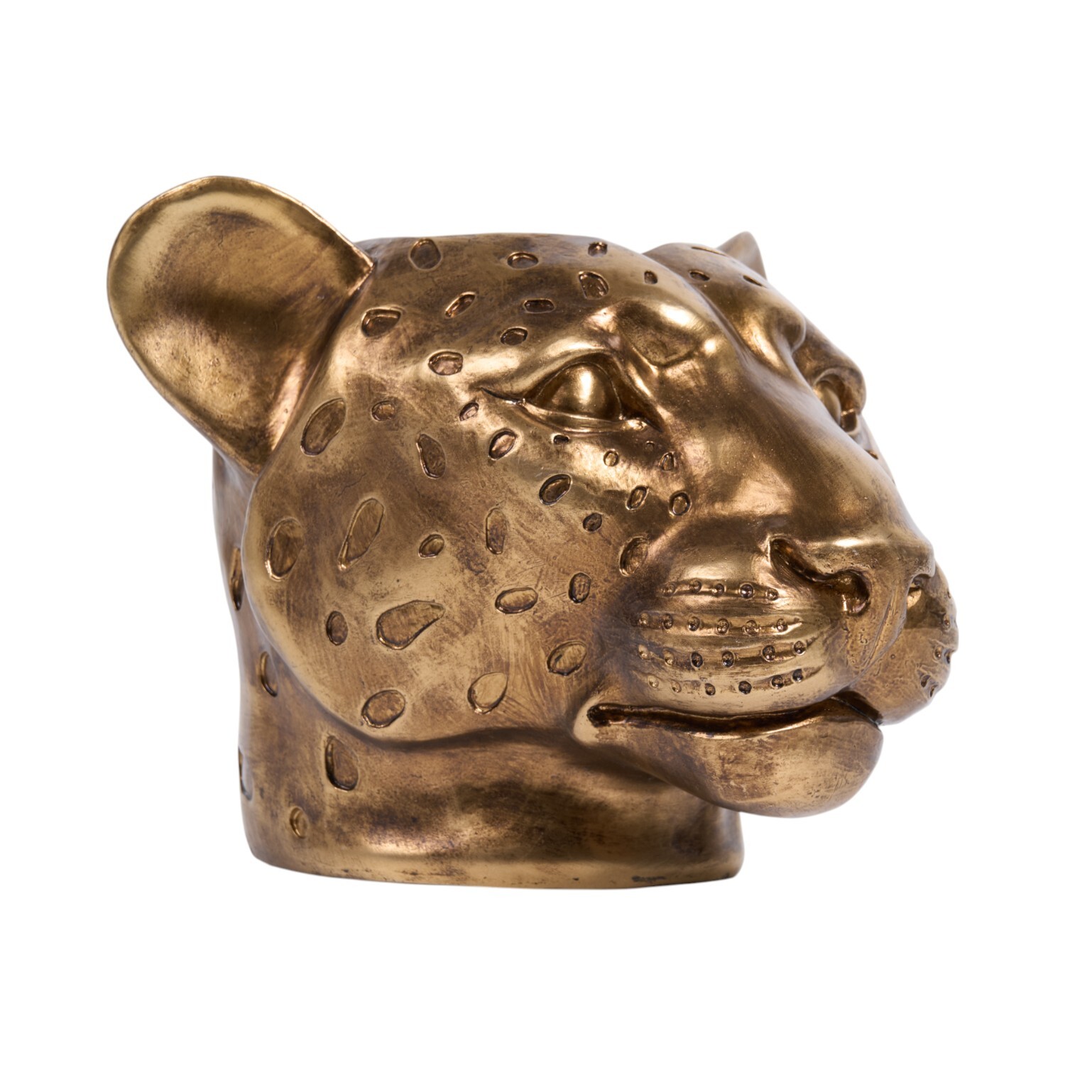 Leopard Candle Holder Gold Image 3