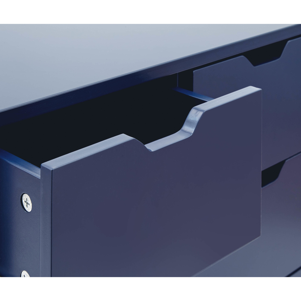GFW Nyborg 4 Drawer Nightshadow Blue Chest of Drawers Image 7