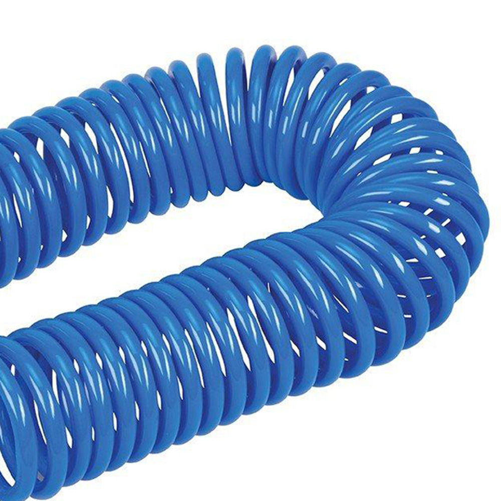 Silverline Blue Coiled Air Hose 10m Image 3