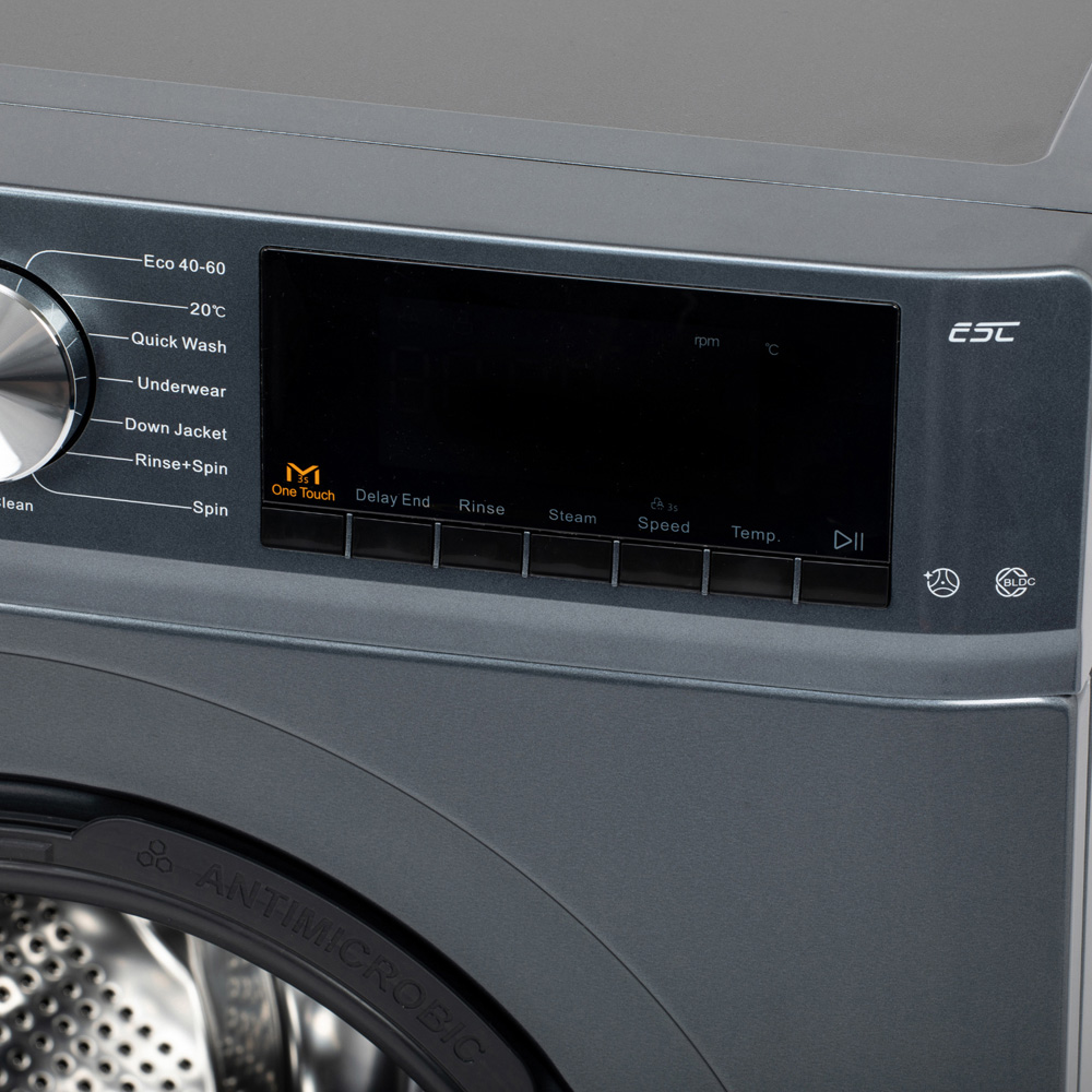 Willow Appliances WWM81400IG Grey 8kg Washing Machine Image 8