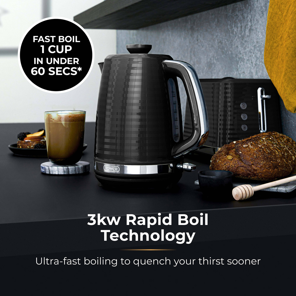 Tower Saturn EEJB329 2 Slice Toaster and 1.7L Kettle Set Image 4