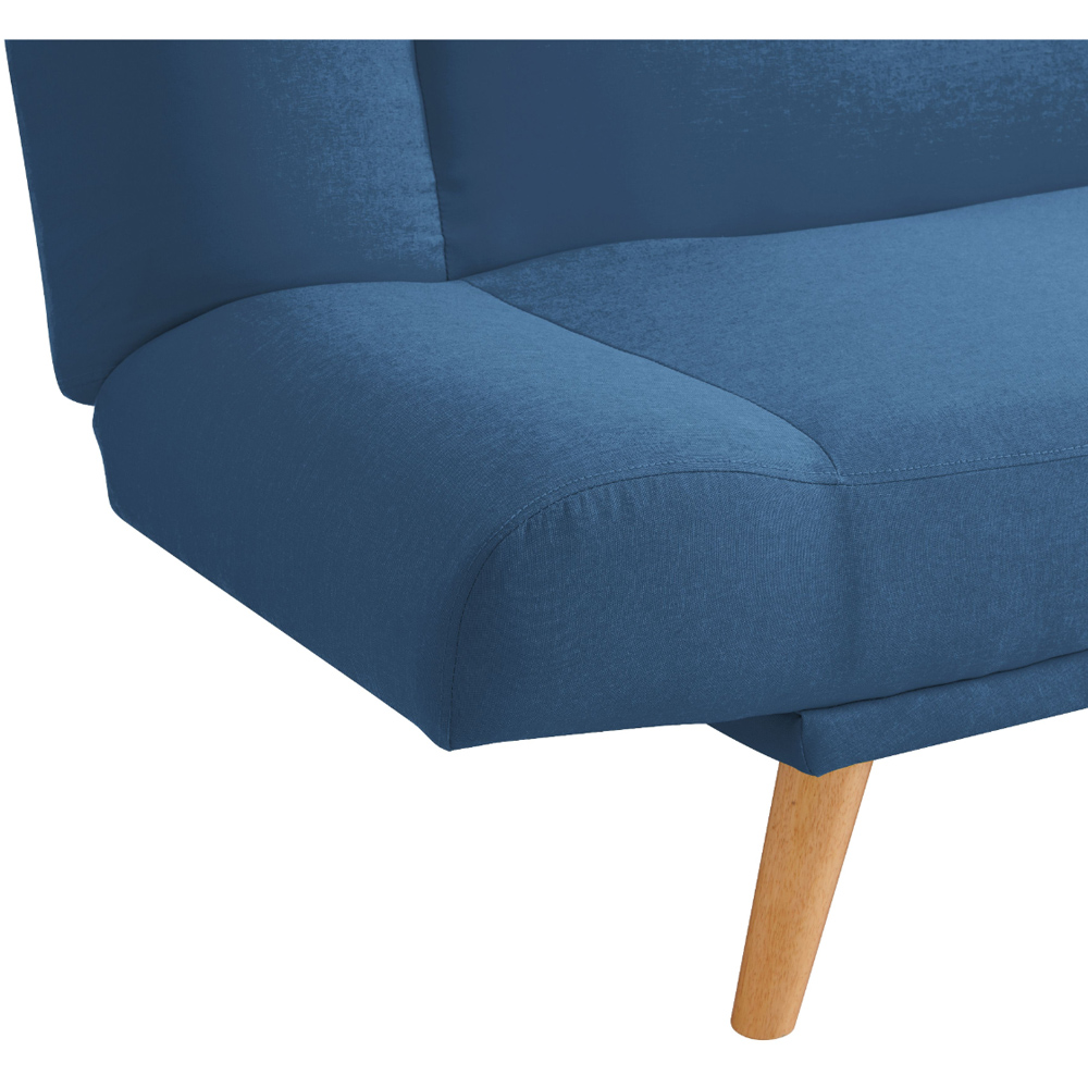 Home Detail Hamilton 2 Seater Blue Fabric Sofa Bed Image 4