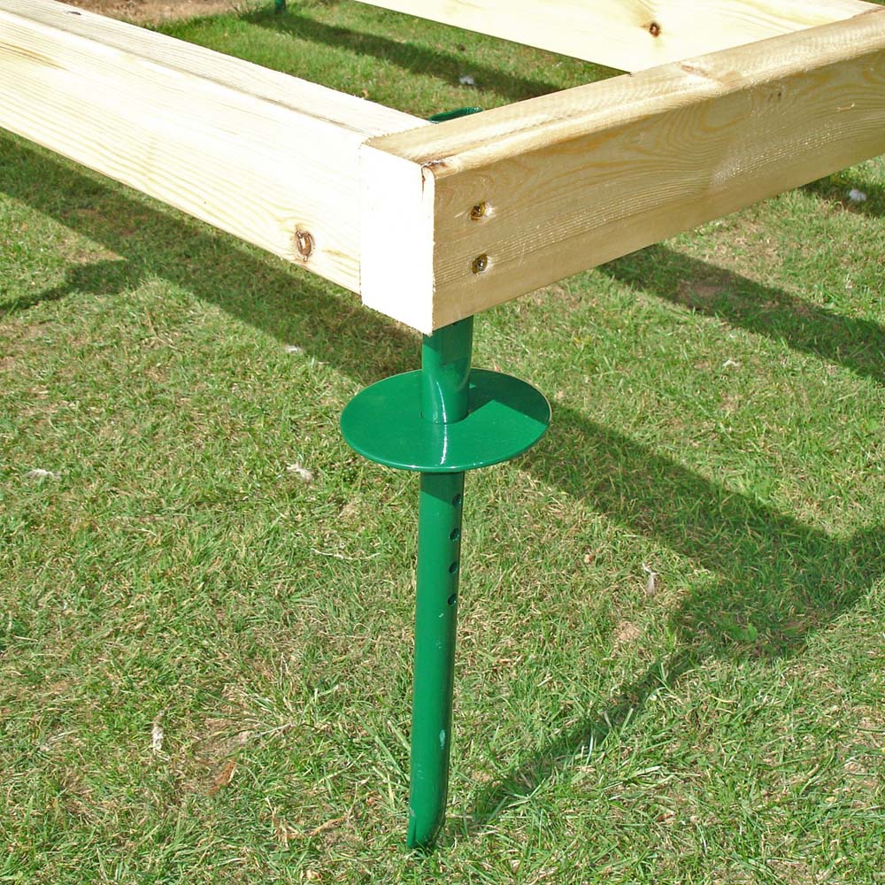 Shire 8 x 8ft Pressure Treated Adjustable Garden Shed Base Kit Image 3