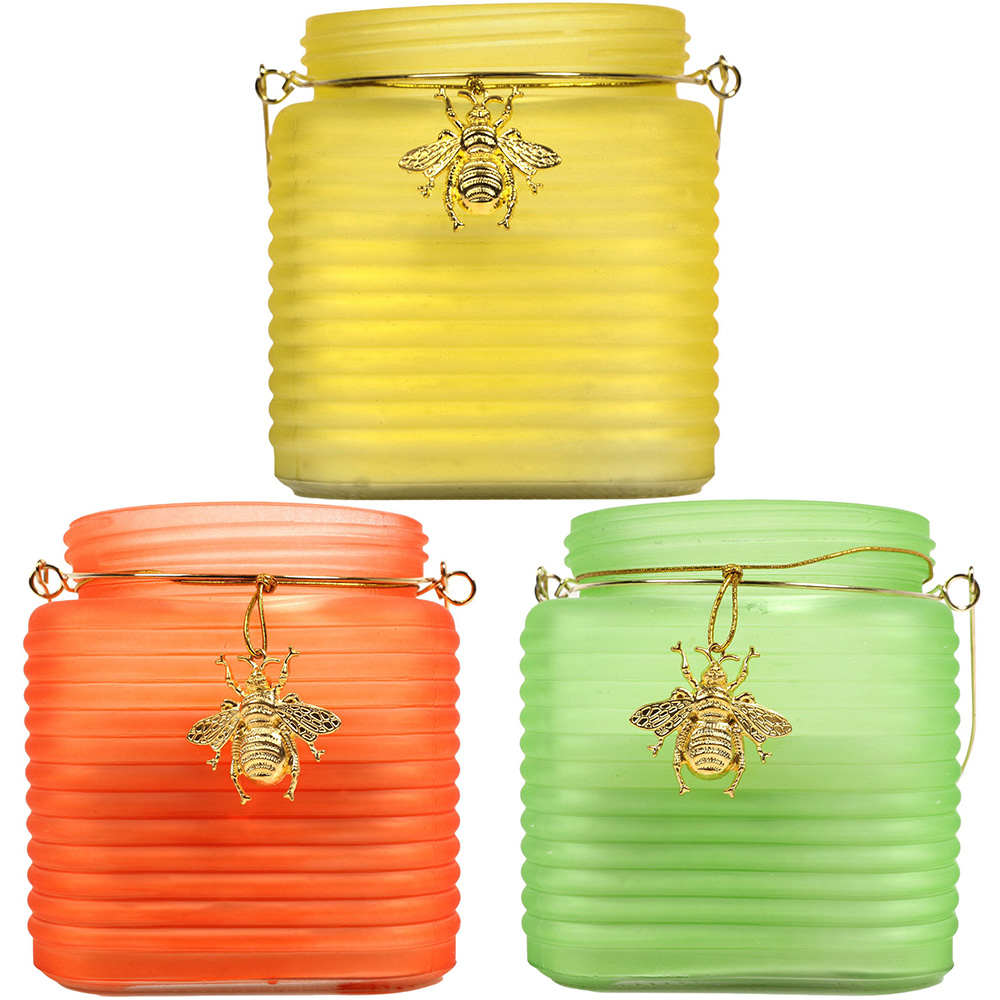 Glass Hanging Citronella Candle Image 1