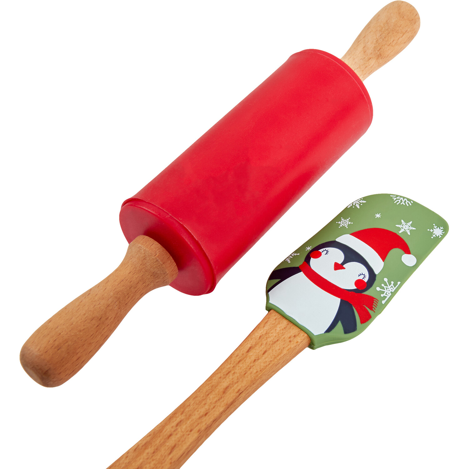 Set of 7 Christmas Baking Utensils Image 4