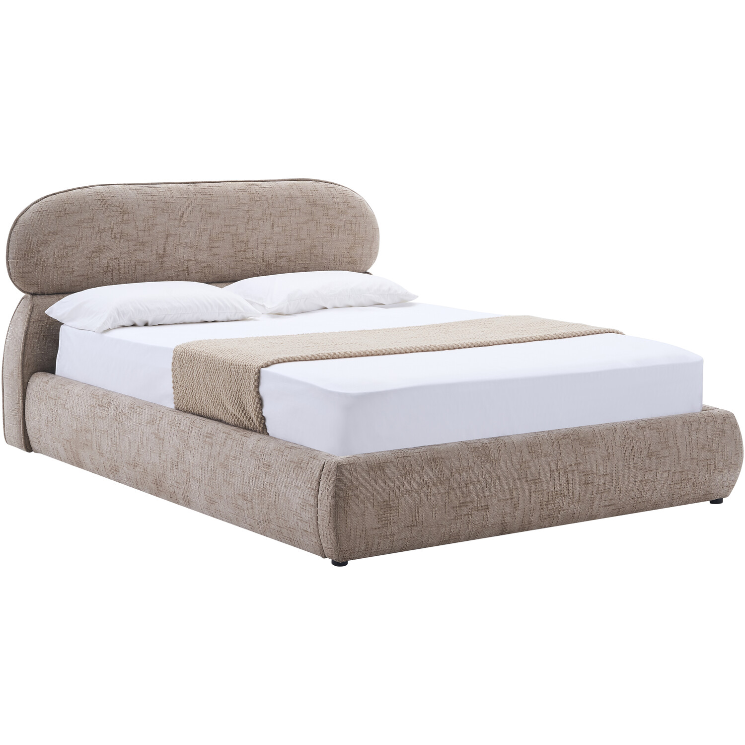 Rhea Ottoman Bed Brown King Image 8
