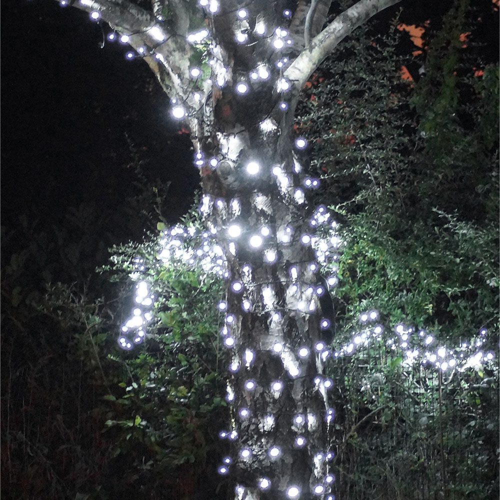 Eagle Connect Cool White LED Black String Light 90m Image 4