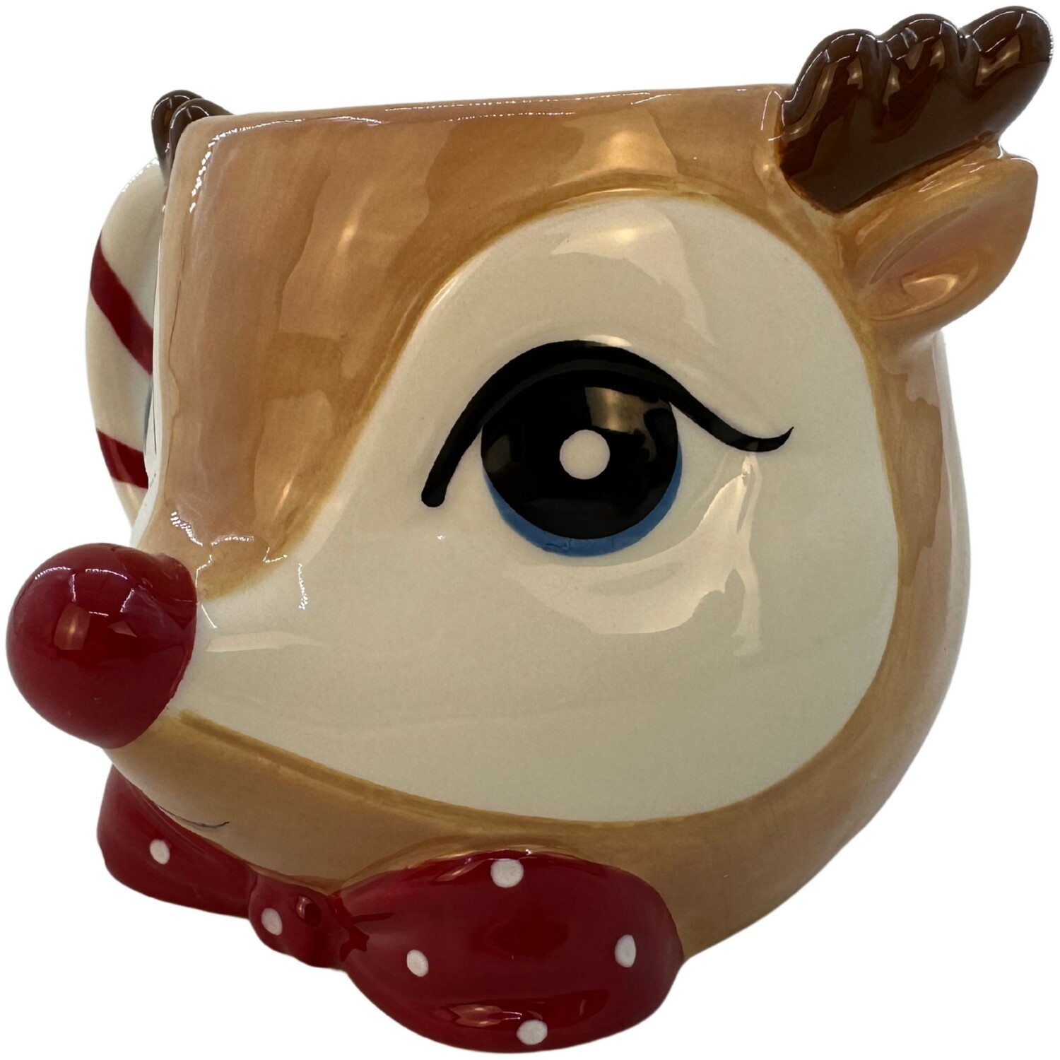 Cute Reindeer Mug Brown Image 4
