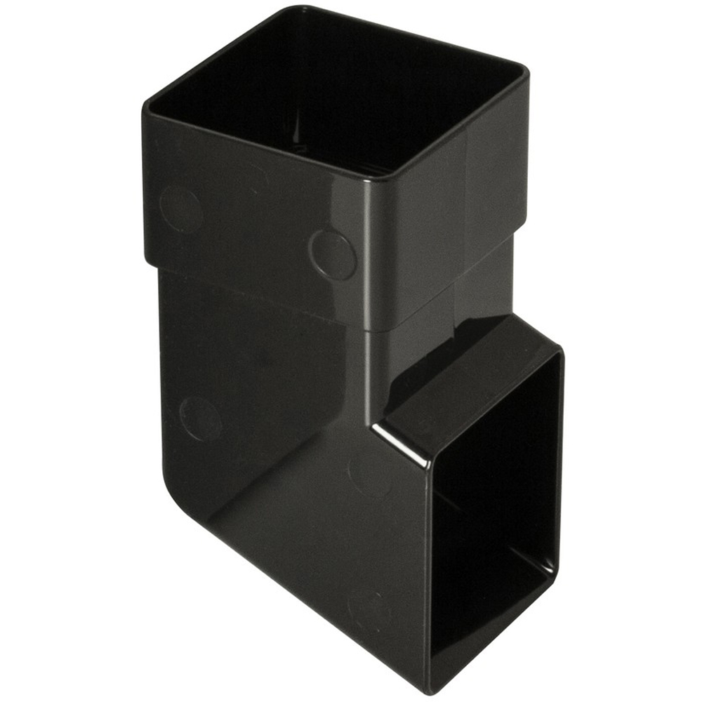 FloPlast Square Downpipe Shoe Black 65mm Image 5