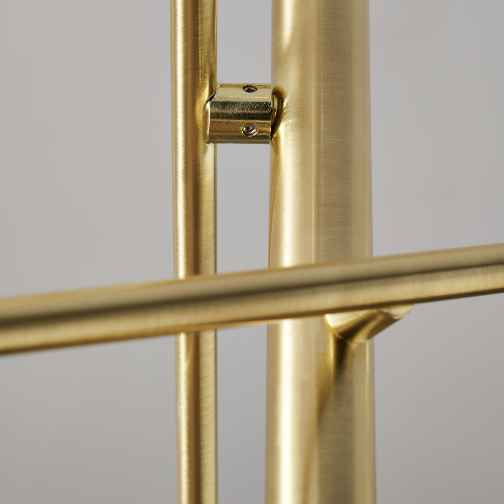 Inlight Sola 6 Light Semi Flush Black Ceiling Light Image 4