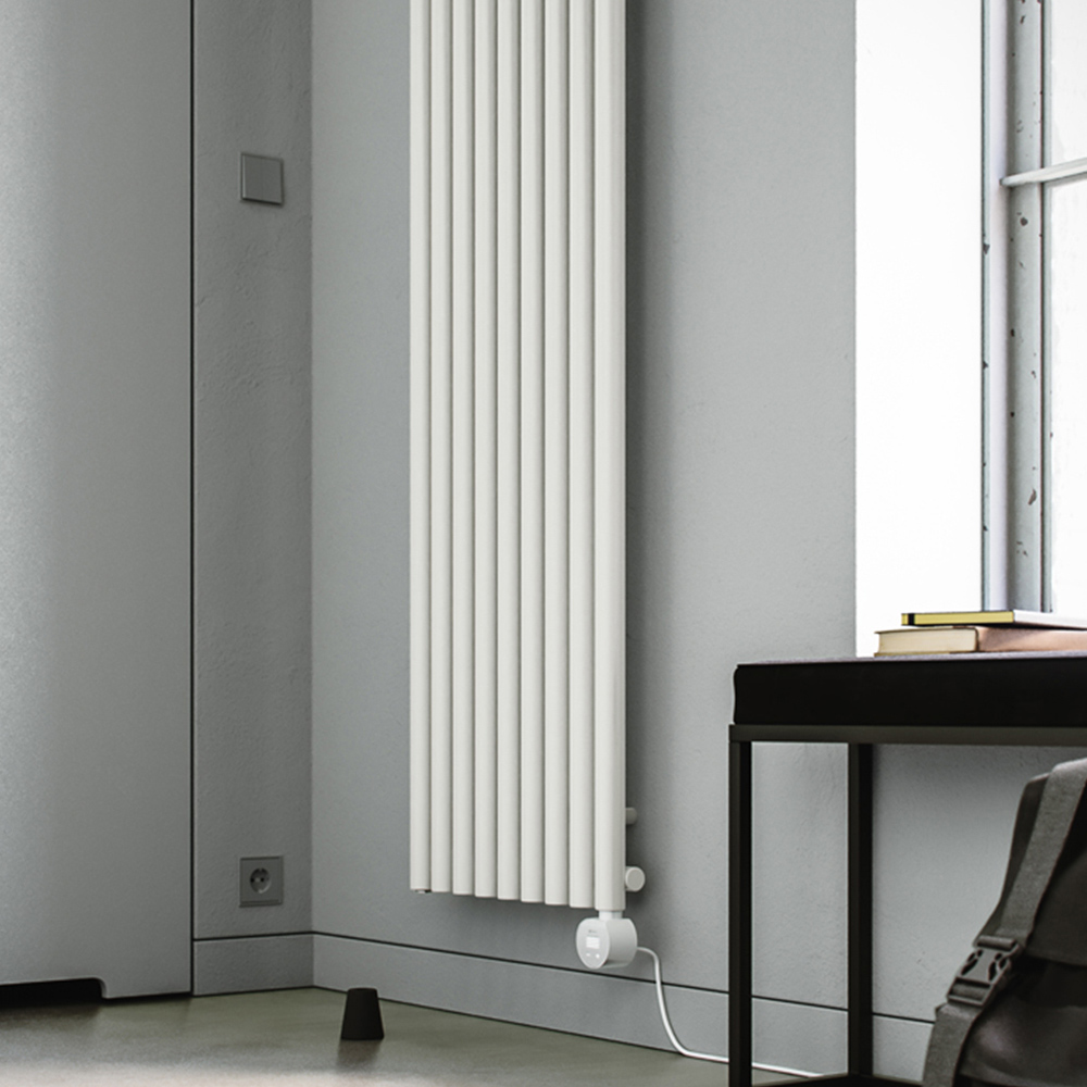 Terma Rolo-Room E Wi-Fi White Electric Radiator 1500W 2000 x 590mm Image 8