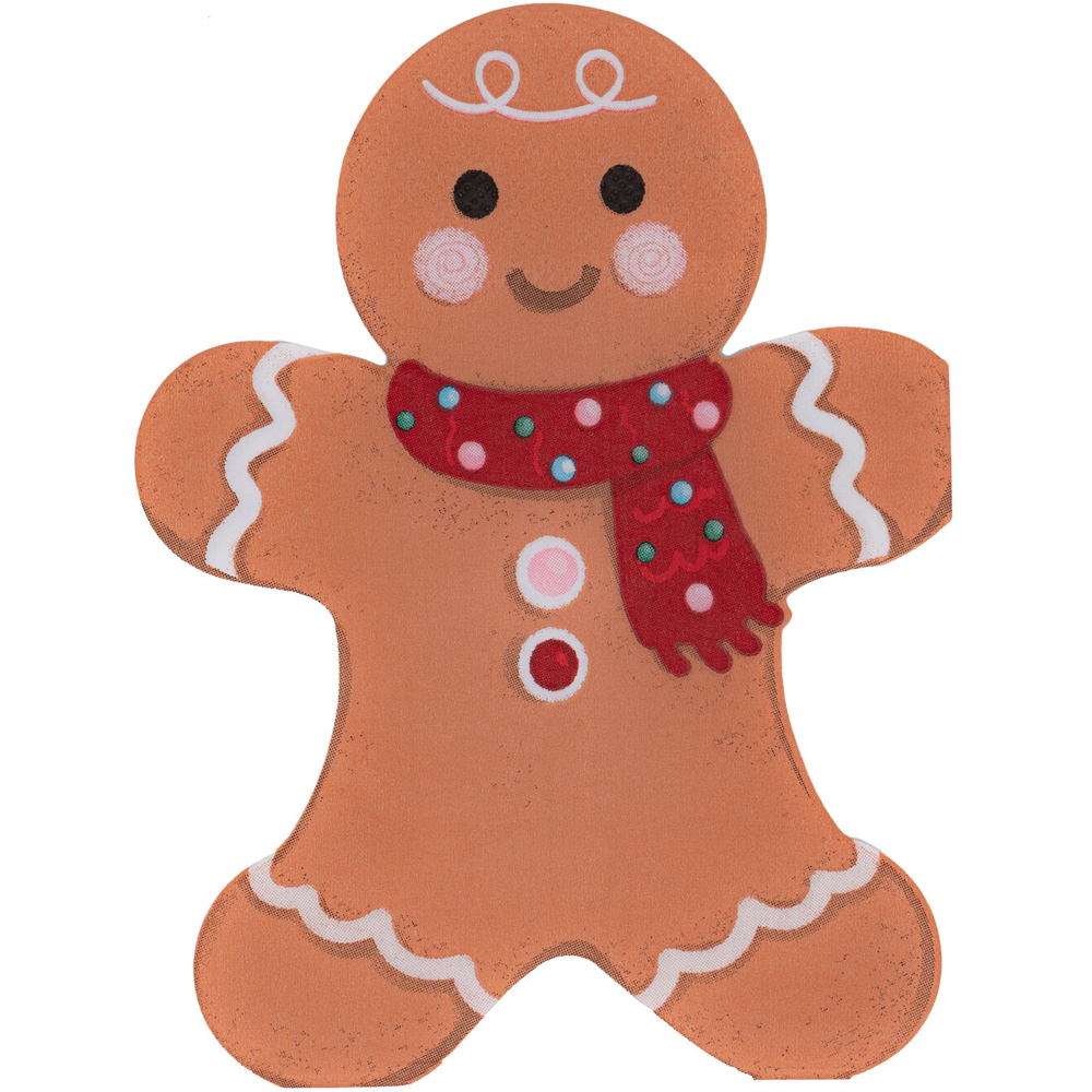 Pack of 16 Gingerbread Napkins Image 6
