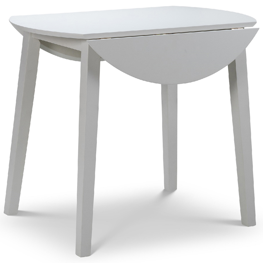 Julian Bowen Coast 4 Seater Grey Dropleaf Table Set Image 6