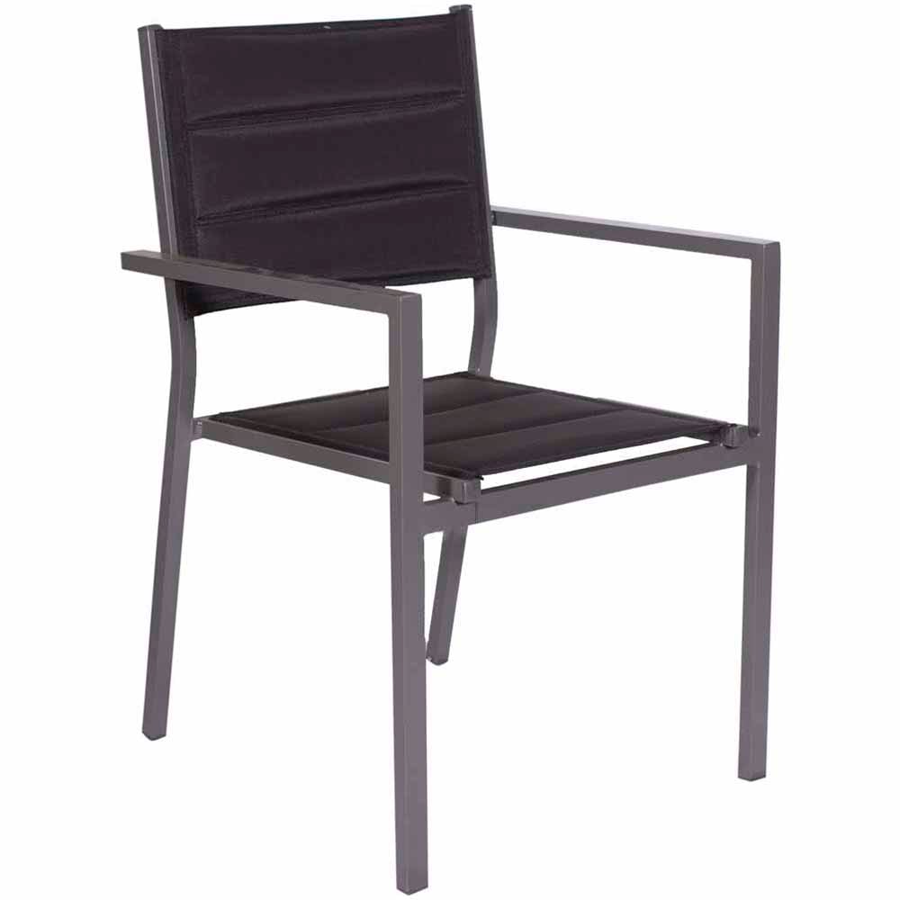 Royalcraft Sorrento 6 Seater Dining Set Black Image 4