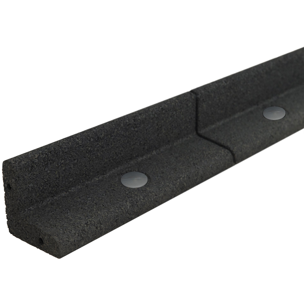 MonsterShop Black Flexible Lawn Edging with Mallet 4.8m Image 4