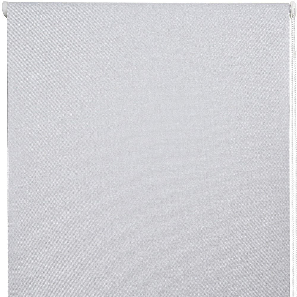 Textured Blackout Roller Blind White 180cm Image 2