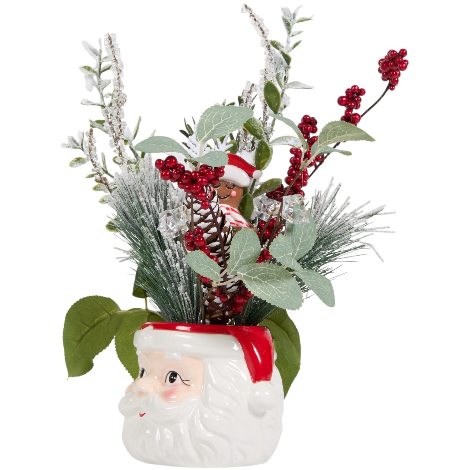 Floristry Arrangement in Santa Pot Green Image 2