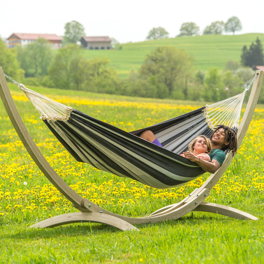 Amazonas Paradiso Silver Premium Traditional Cotton Garden Hammock Only XXL Image 3