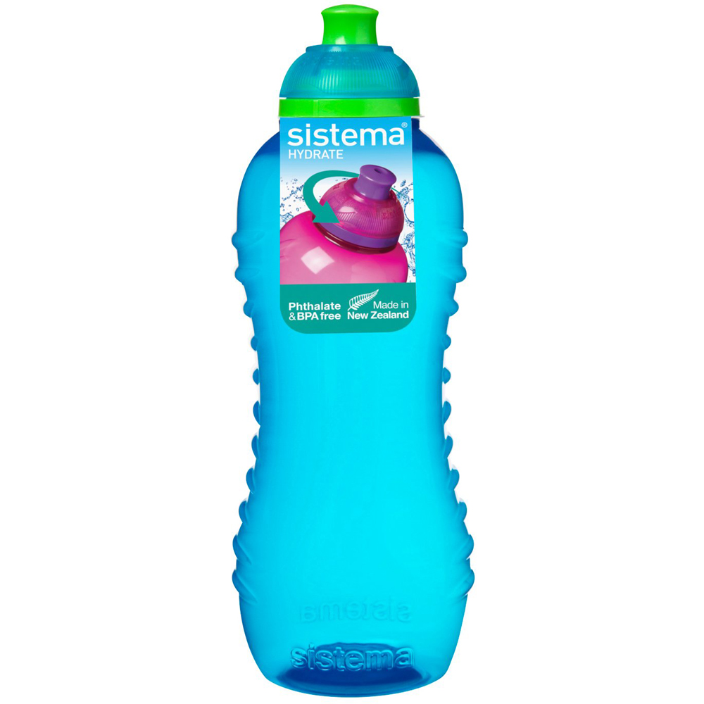 Single Frosted Fairytale Sistema Twister Sports Bottle 460ml in Assorted styles Image 5