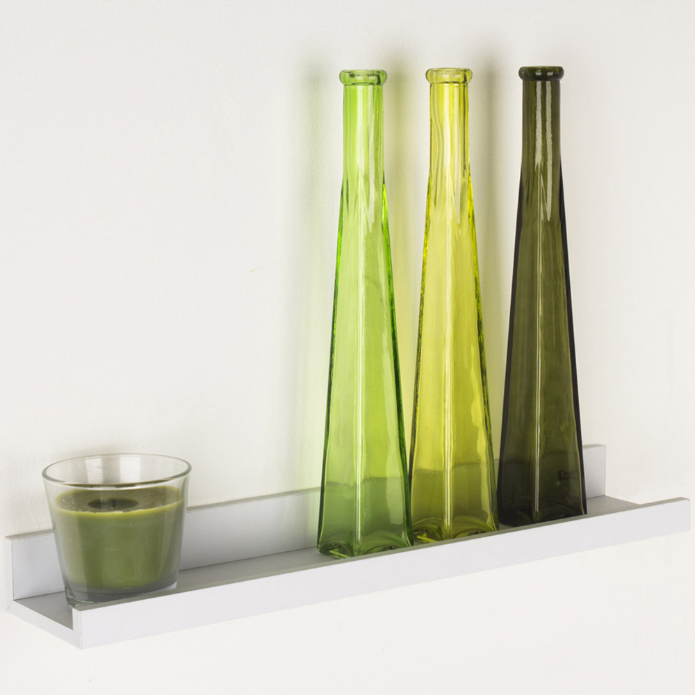 Core Products Dura 48cm Matt White Display Shelf Image 3