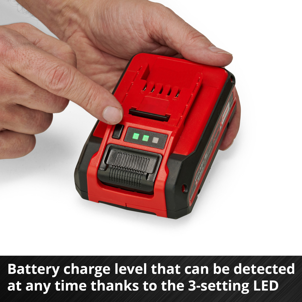 Einhell 3.0Ah 18V Power X-Change Plus Battery 2 Pack Image 3