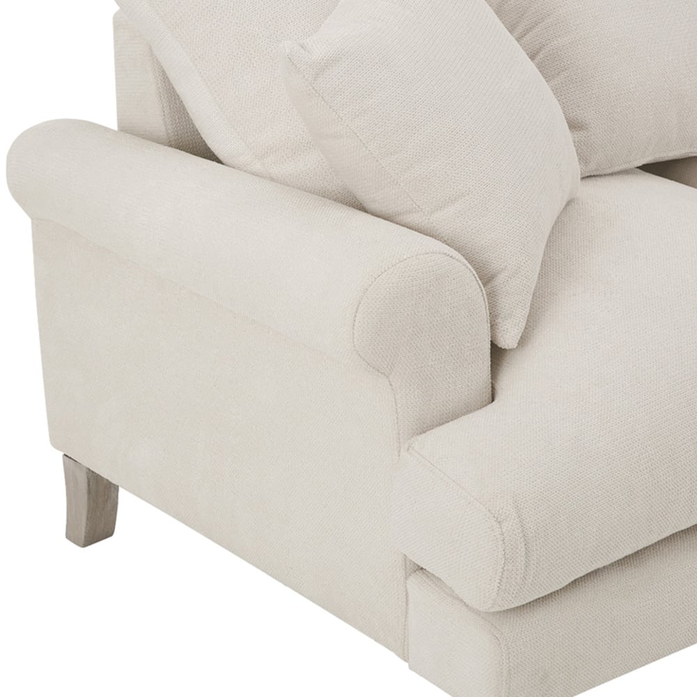 Home Detail Churchill 2 Seater Ivory Linen Sofa Image 7