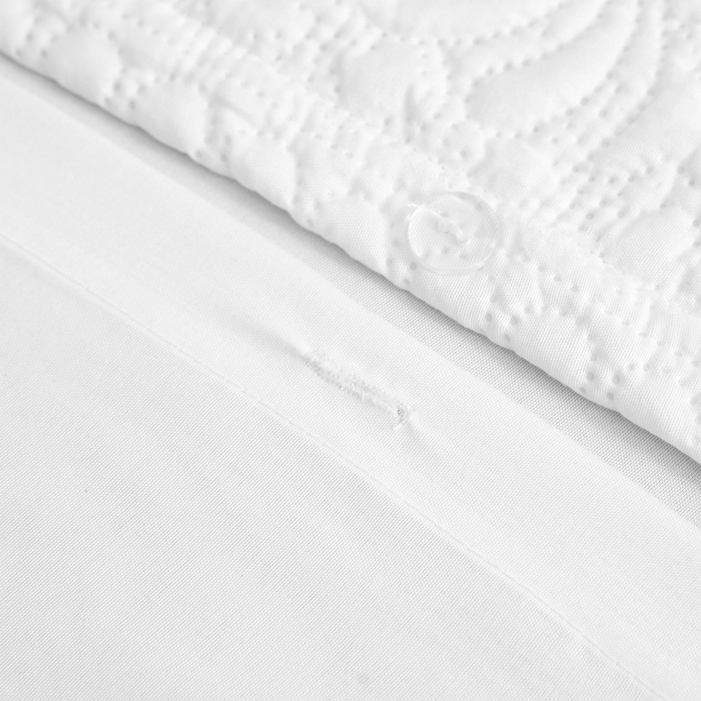 Velosso Winchester King Size White Duvet Set Image 4