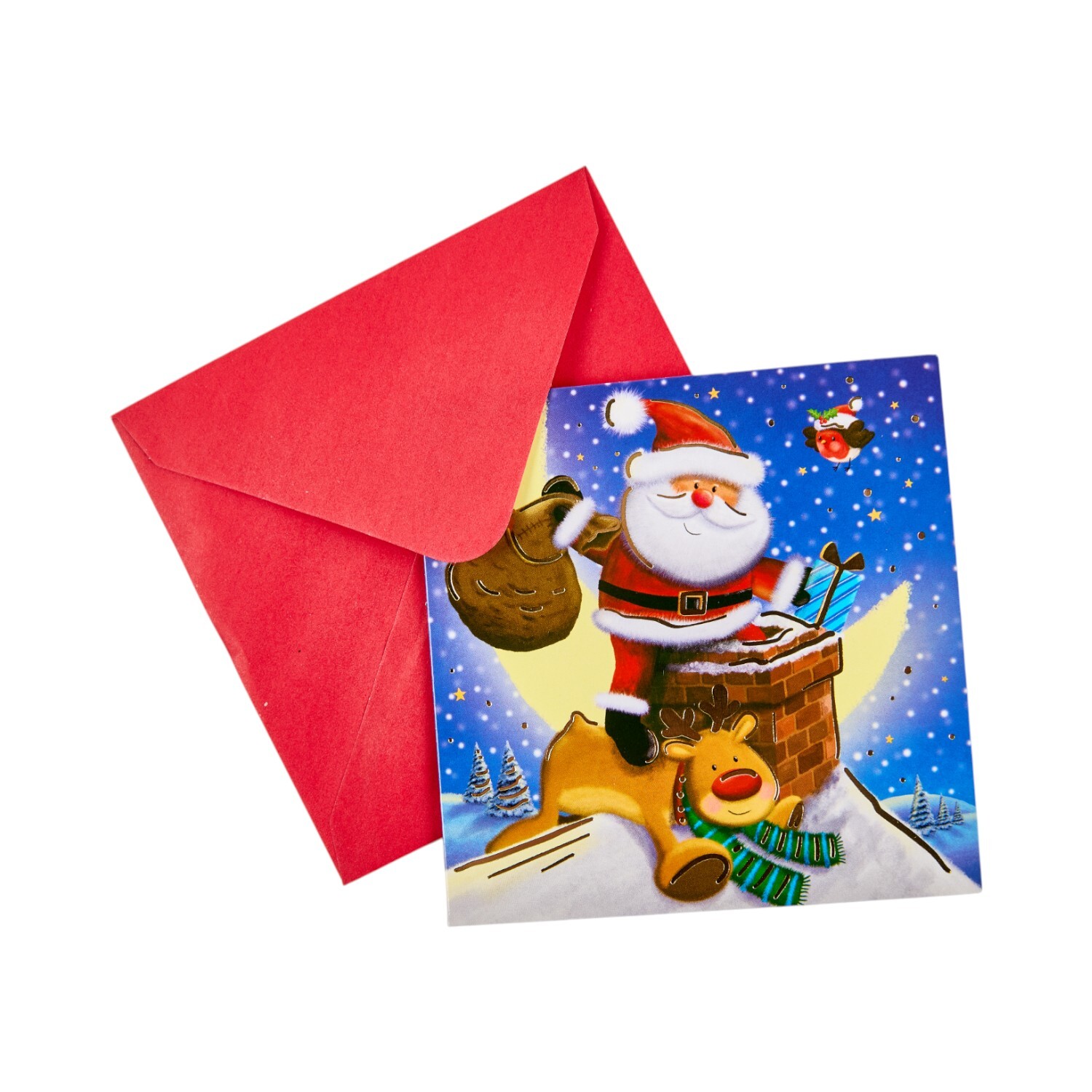 Pack of 20 Kids Santa Cards Image 4