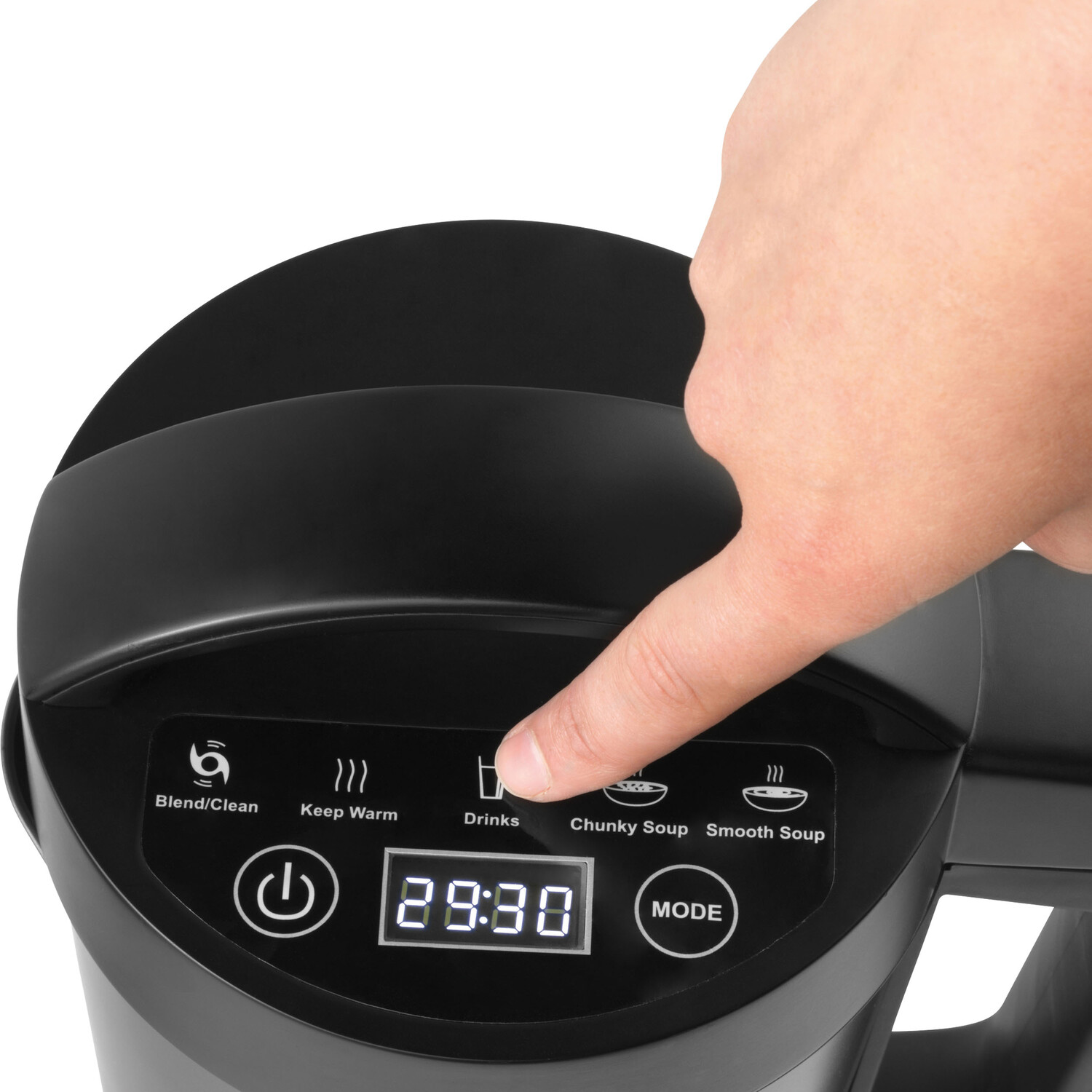 Salter Electric Soup Maker 1.6L Silver and Black Image 4