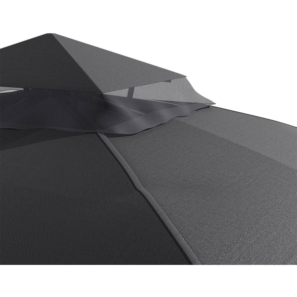 Living and Home 4 x 3.25m Garden Gazebo with Mesh Netting Image 4