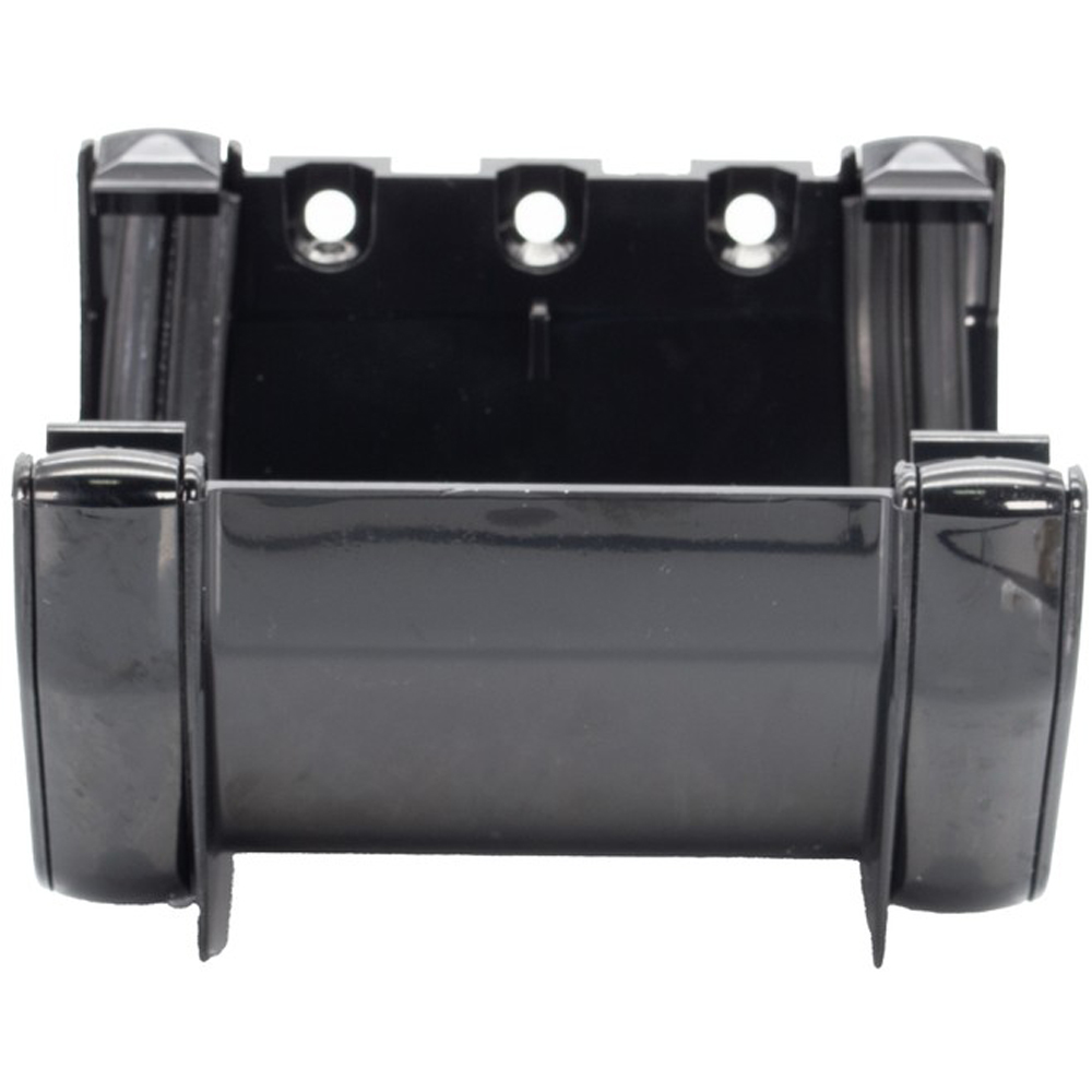 FloPlast Square 135 Degree Gutter Angle Black 114mm Image 4