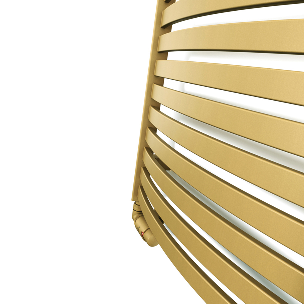 Terma Dexter 2598 BTU Brass Electric Heated Towel Rail 1760 x 500mm Image 3