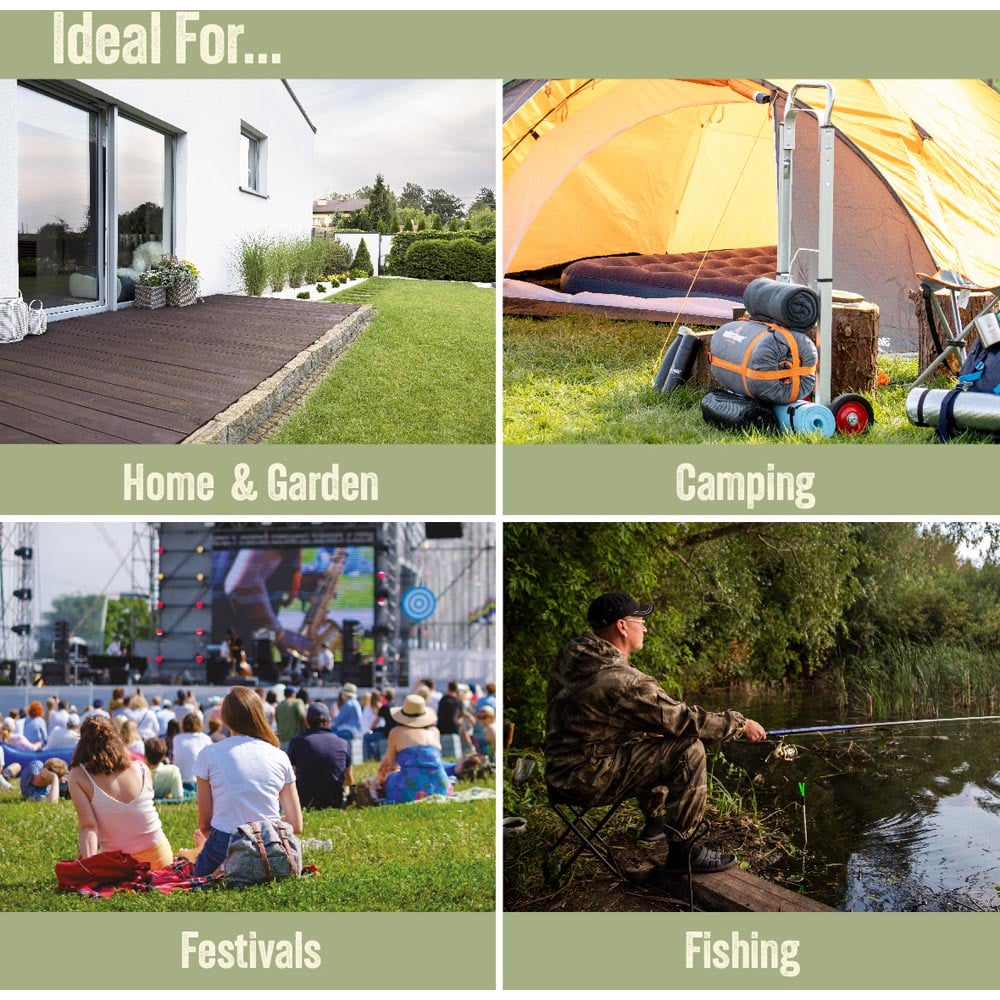 Milestone Camping Aluminium Heavy Duty Trolley 90kg Image 8