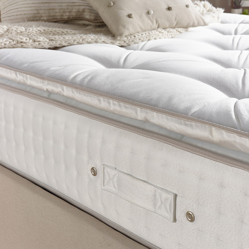 Aspire King Size Natural Pillow Top Pocket Mattress Image 2