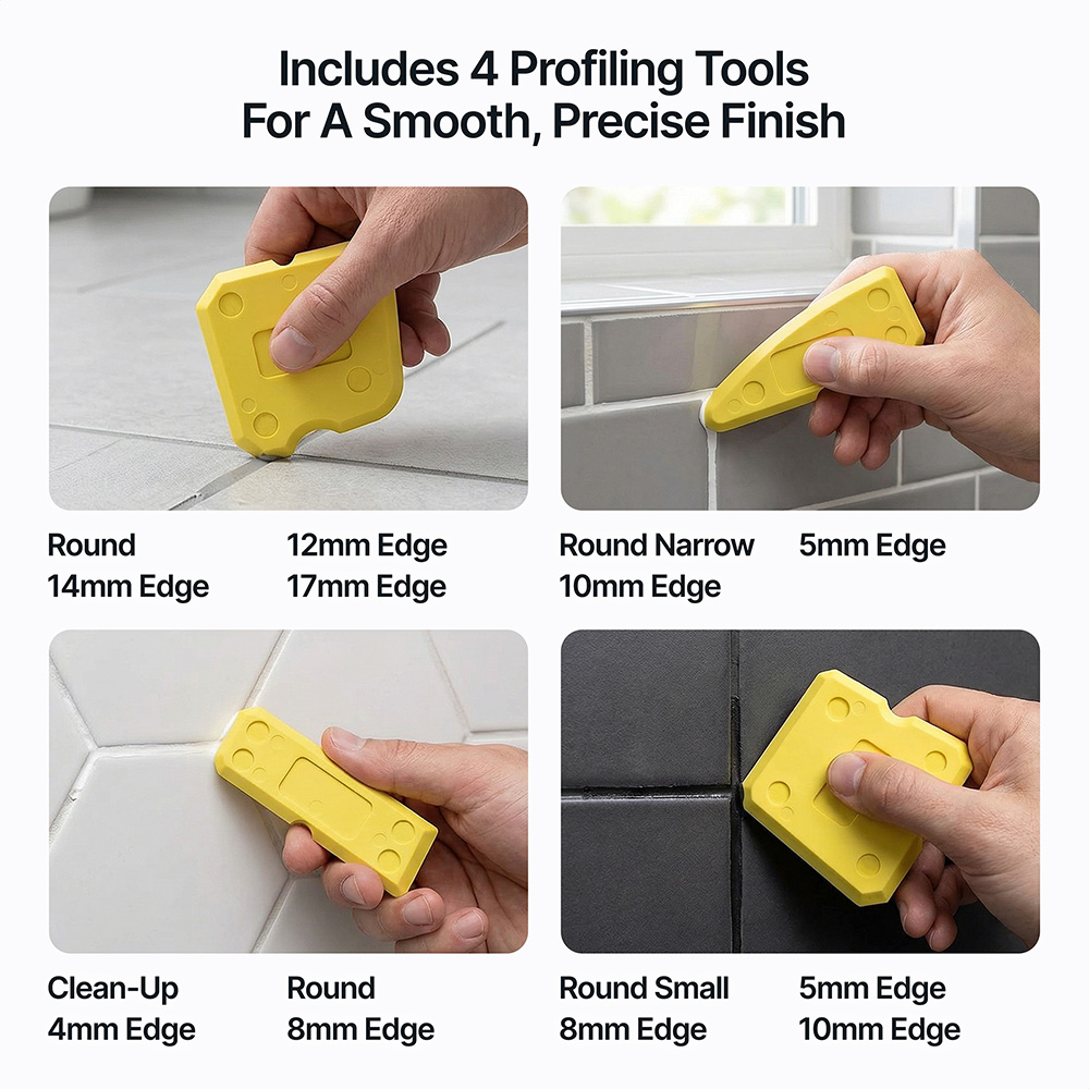 Hemway Light Grey Grout Reviver Kit 400g Image 4