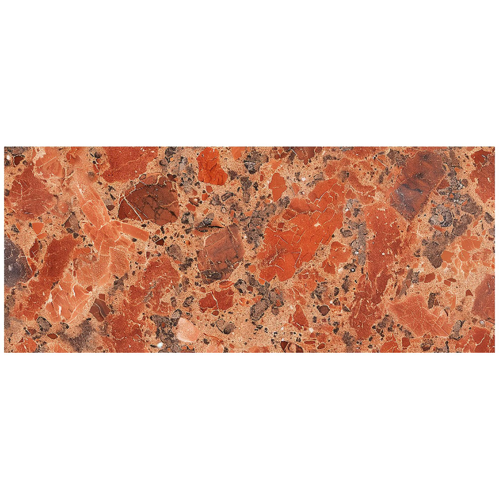 Warren Reed Designer Authentic Terracotta Quartz Effect Bathroom Splashback 25 x 60cm Image 2