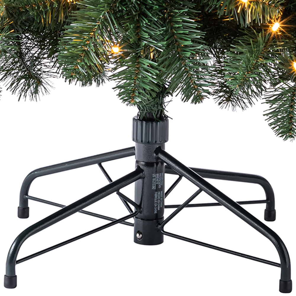 Evergreen Classics Oxford Pine Pre Lit Artificial Christmas Tree 6ft Image 5