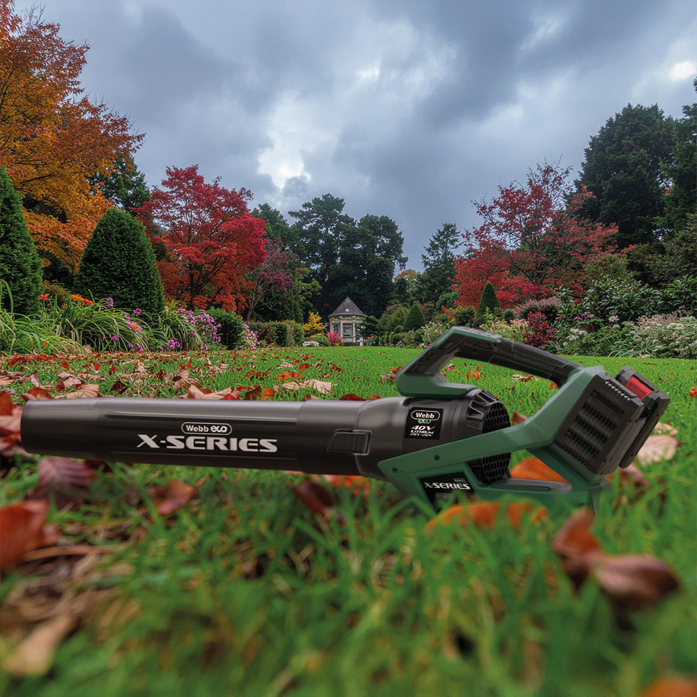 Webb WEV20X2ABB4X 40V 129mph Cordless Brushless Axial Blower with Battery and Charger Image 3
