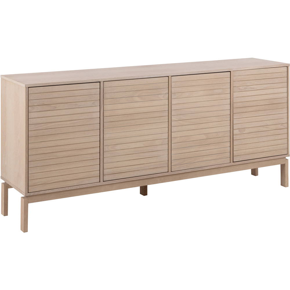 Florence Linley 4 Door White Oak Sideboard Image 2