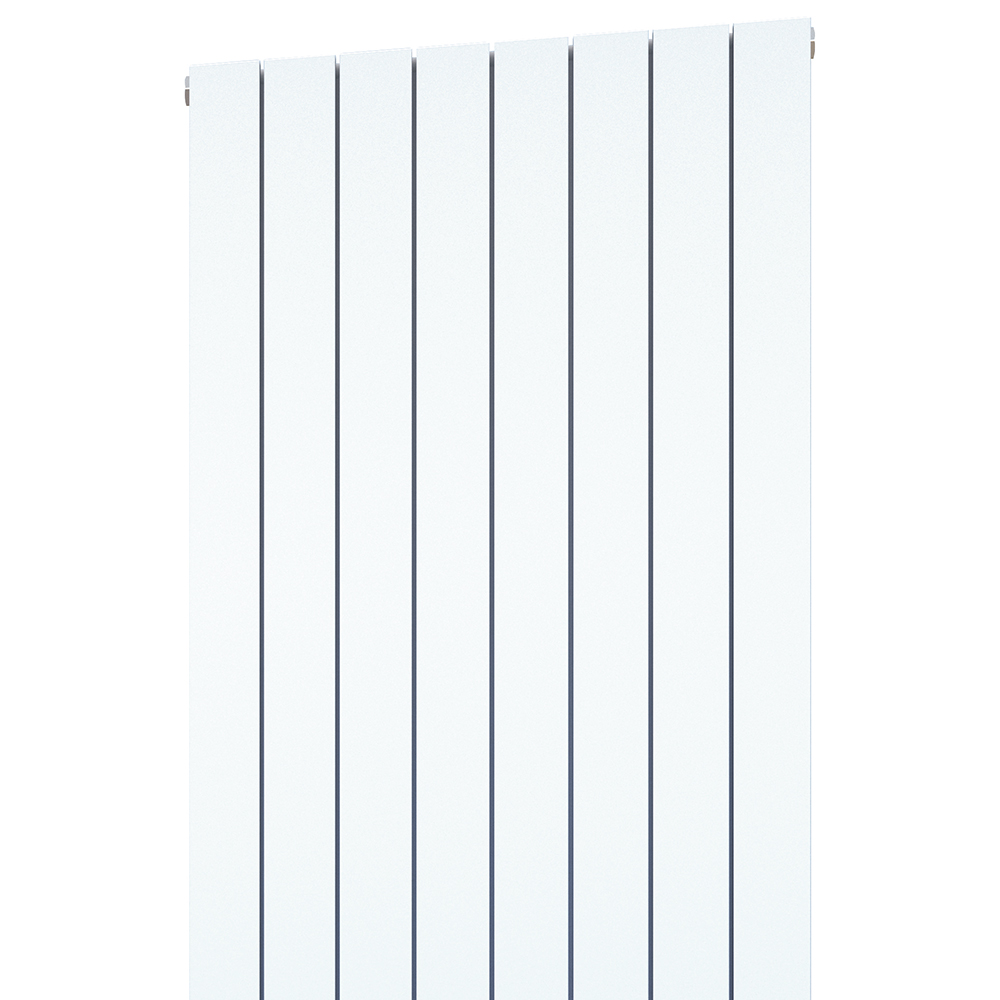 Towelrads Hanworth Plus 8254 BTU Horizontal White Aluminium Designer Radiator 1800 x 640mm 2419W Image 2