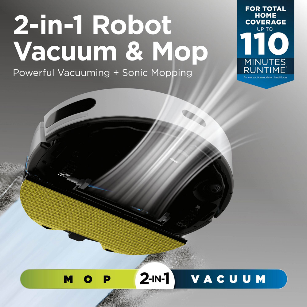 Shark Matrix Plus RV2620WAUKWH 2-in-1 Self Empty Robot Vacuum Cleaner and Mop Image 8