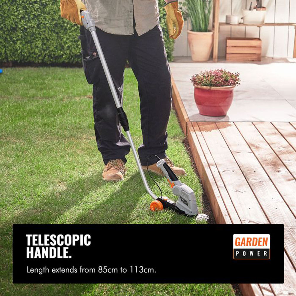 VonHaus 16889RG 2 in 1 Cordless Hedge Trimmer 7.2V Image 9