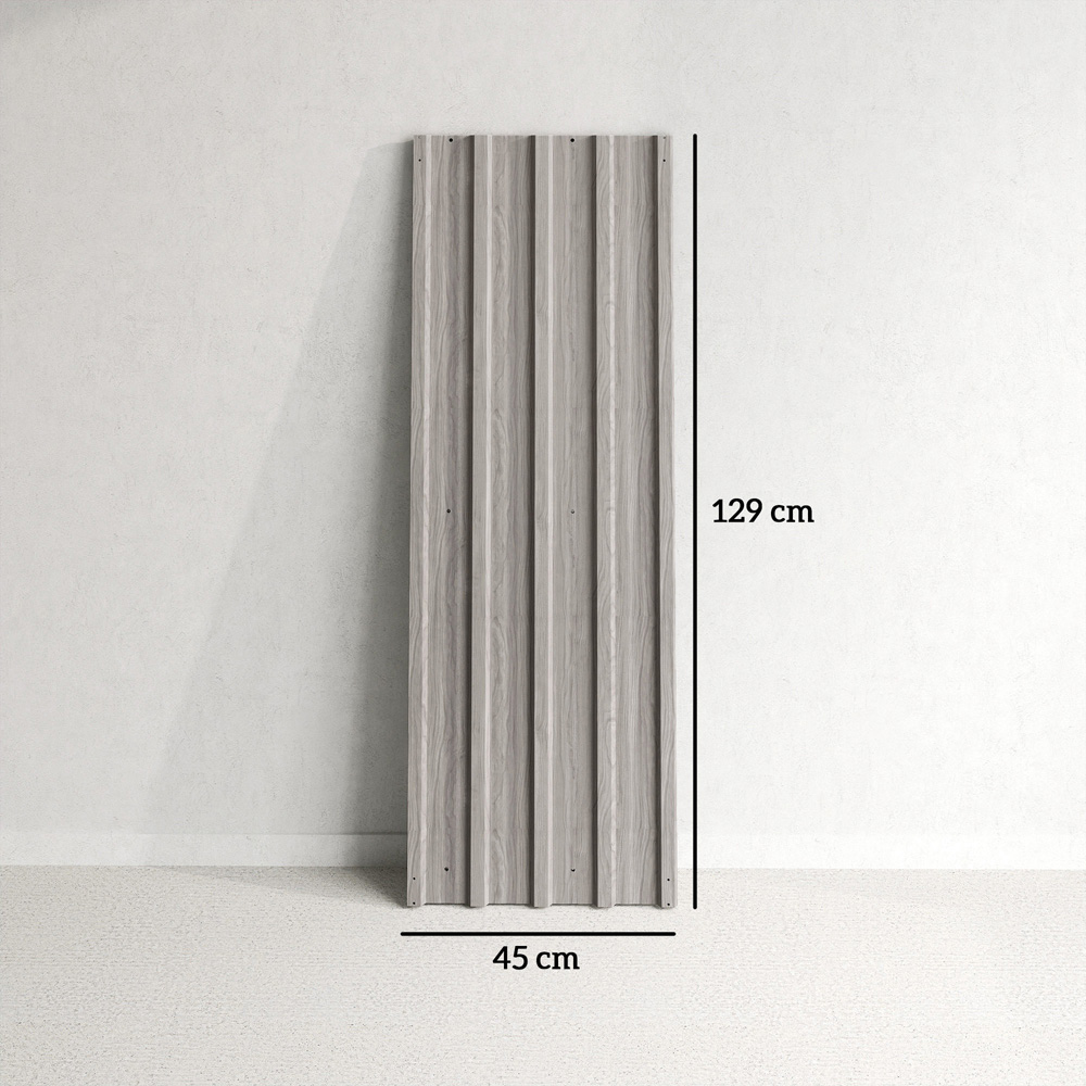 Outsunny Grey Wood Effect Metal Greenhouse Roofing Sheet 12 Pack Image 9