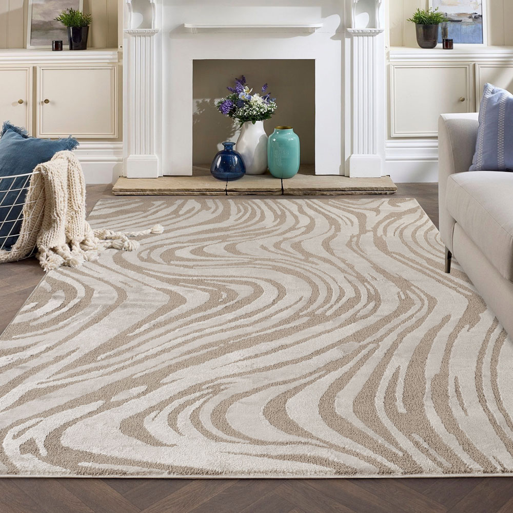 Desire Rugs Hamilton Mocha Marble Rug 120 x 170cm Image 5