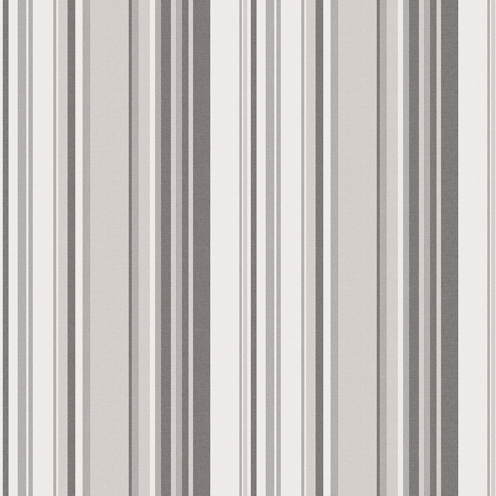 Galerie Global Fusion Striped Grey Wallpaper Image 1