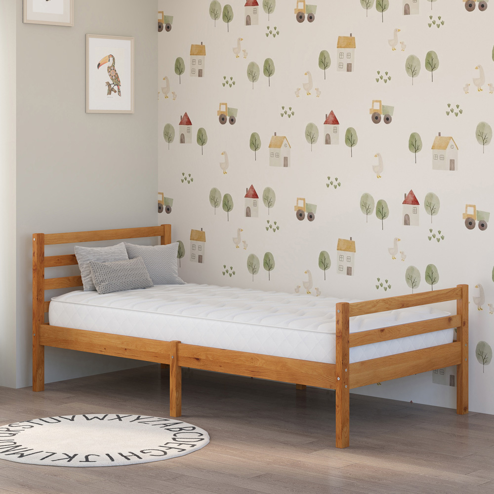 Aspire Kids Small Single OEKO TEX Fabric Breathable Foam Free Mattress Image 3