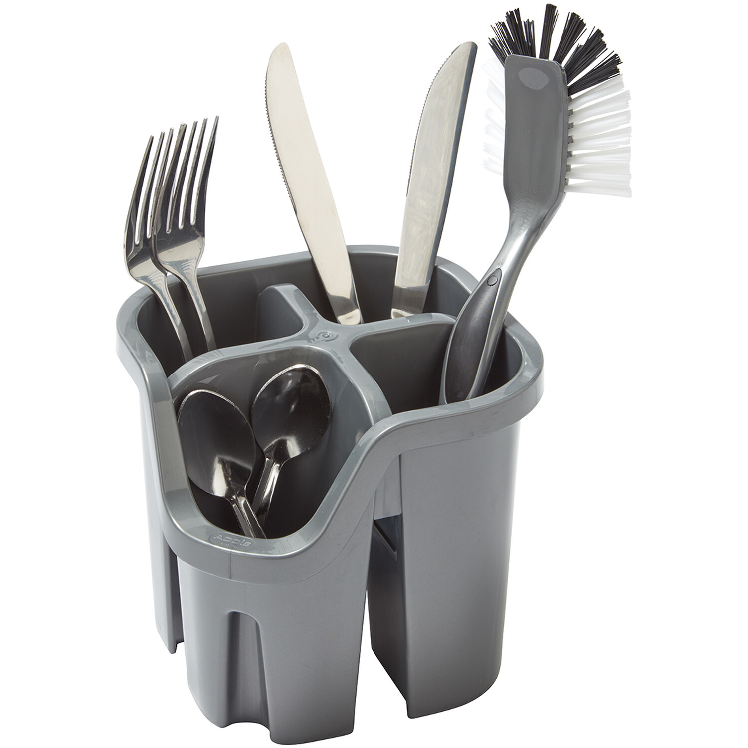 Addis 4 Compartment Cutlery Drainer Metallic Image 2