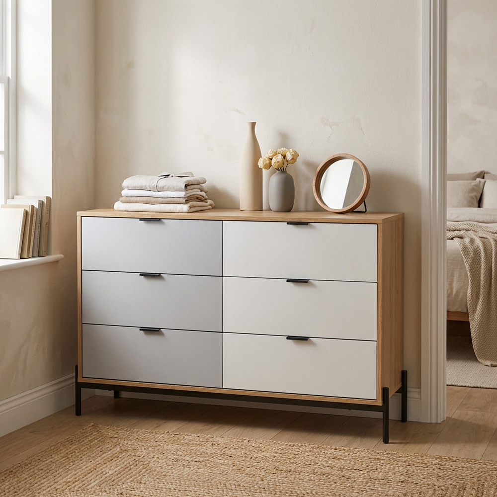 Odin 6 Drawer Chest of Drawers Image 4